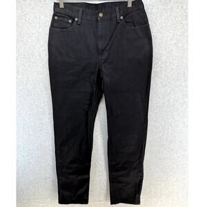 Jeanology Women Jeans Size 8 Black Straight Leg Best Fit Pockets New With Tags